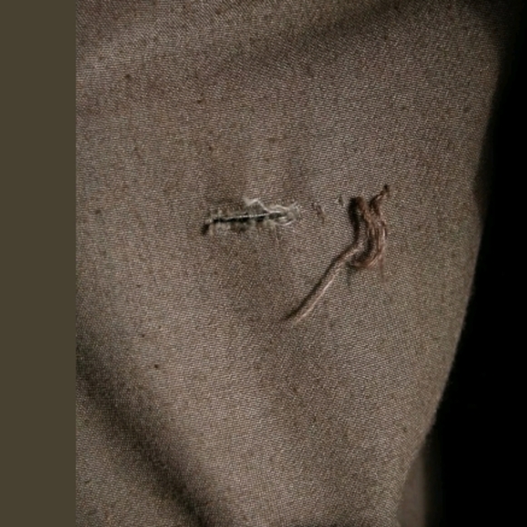 Christian Dior Olive Wool Blend Men's Belted Long - Picture 5 of 7